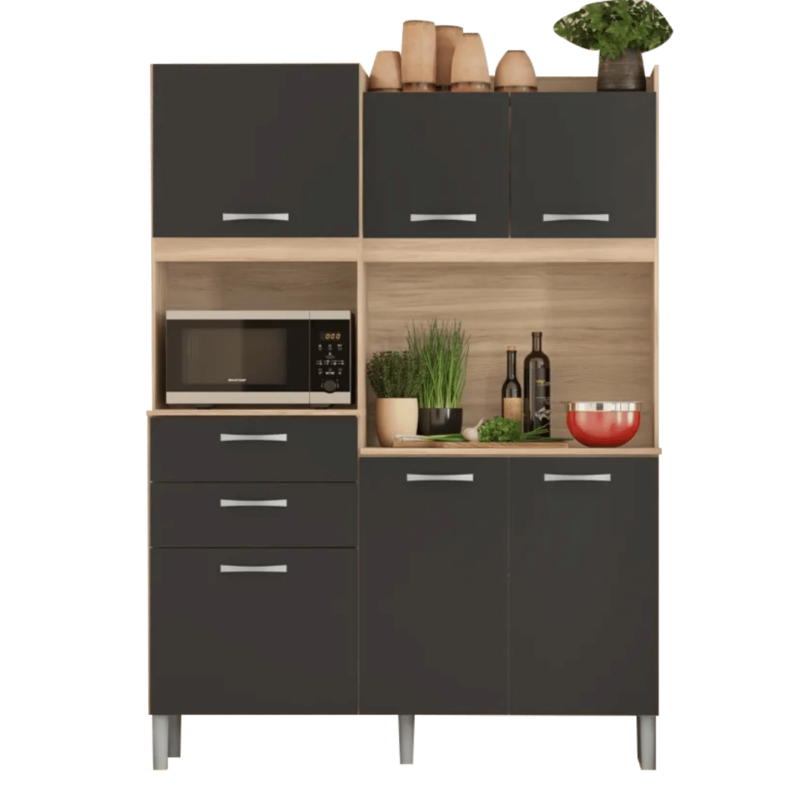 Olvera Kitchen Cabinet - Stylish and Functional Storage Solution