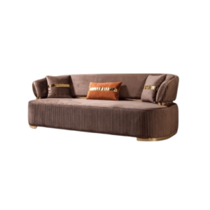 Camalie Premium 3-Seater Sofa, showcasing its elegant design and premium upholstery, perfect for adding style to any living space.