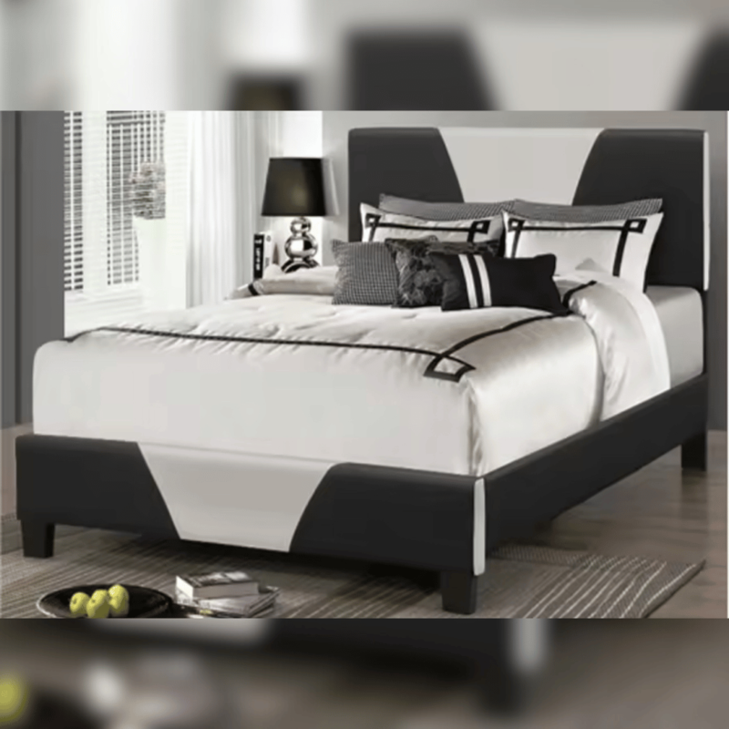 Hanna Bed Frame, showcasing its sleek design and sturdy construction, perfect for a modern bedroom.