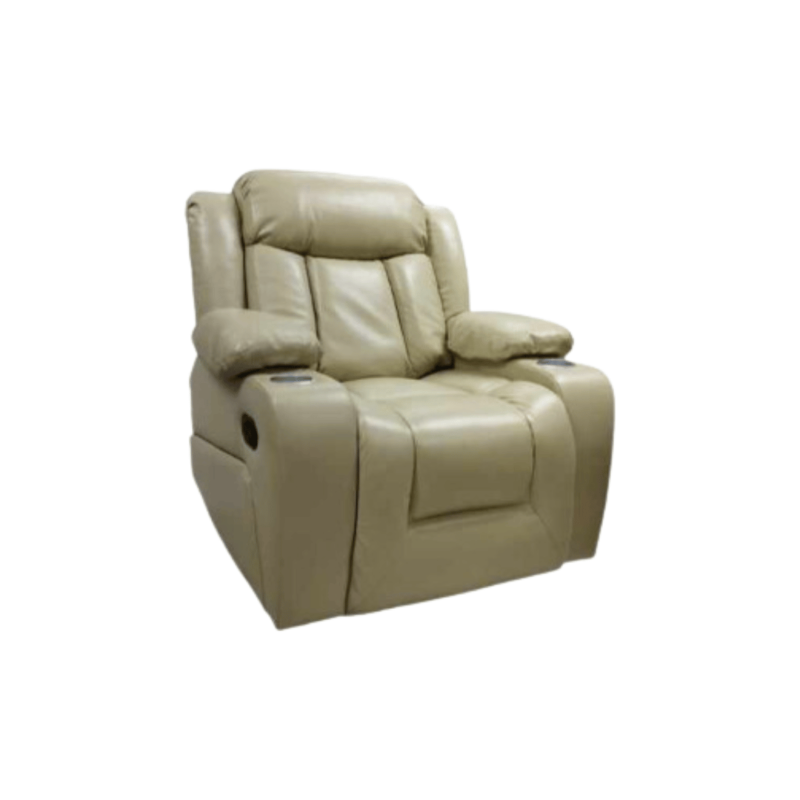 Jacob Single Reclining-Chair, showcasing its sleek design and comfortable seating, perfect for relaxing after a long day.