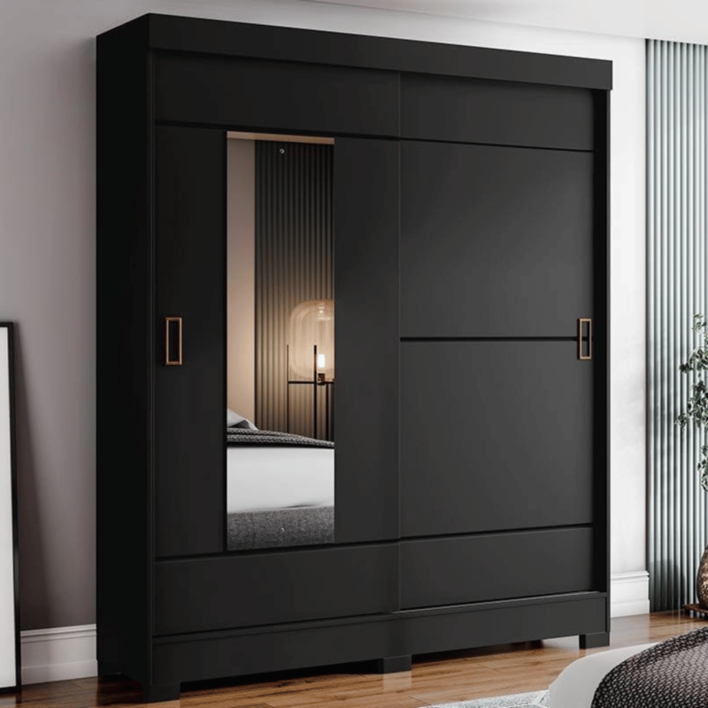 Oakwood Sliding Wardrobe - featuring a modern and stylish design, perfect for contemporary bedrooms.