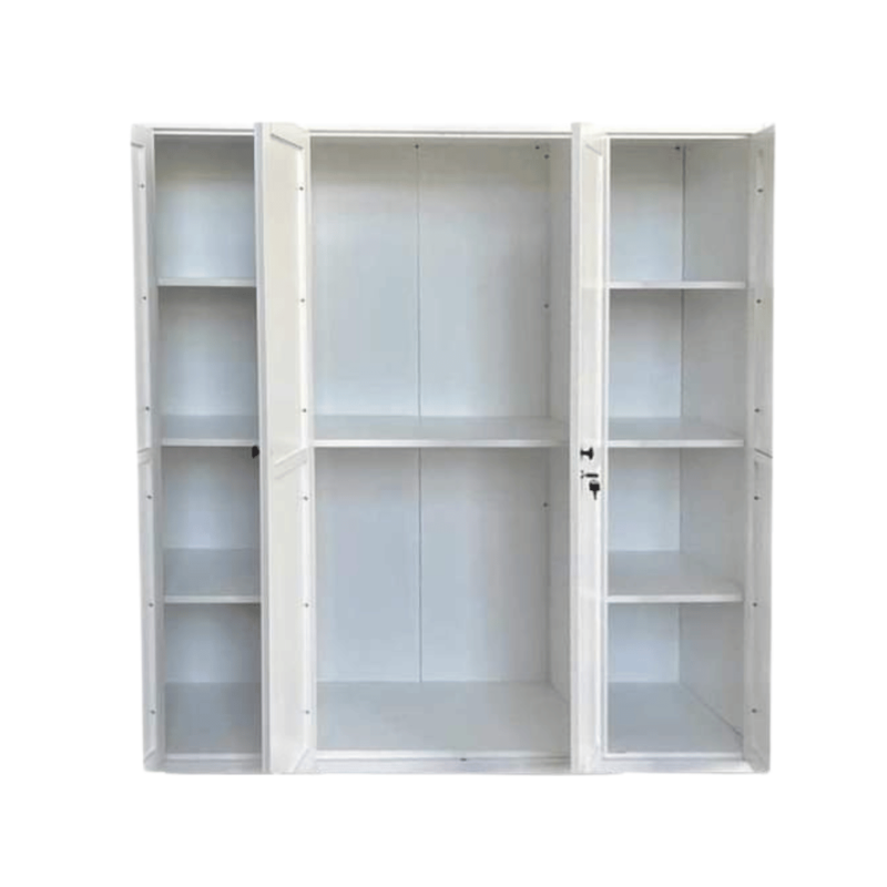 Boston 4 Door Metal Wardrobe - Modern and Practical Storage Solution