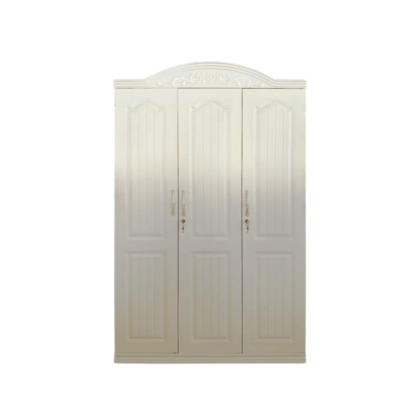 Classic 3 Door Metal Wardrobe - Stylish and Durable Storage Solution
