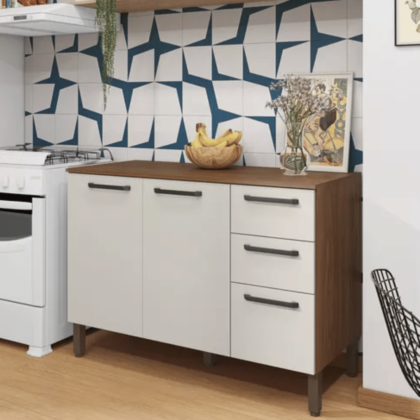 Harbuck Kitchen Counter - Contemporary Design, Ample Storage, and Durable Construction for a Stylish Kitchen Upgrade.