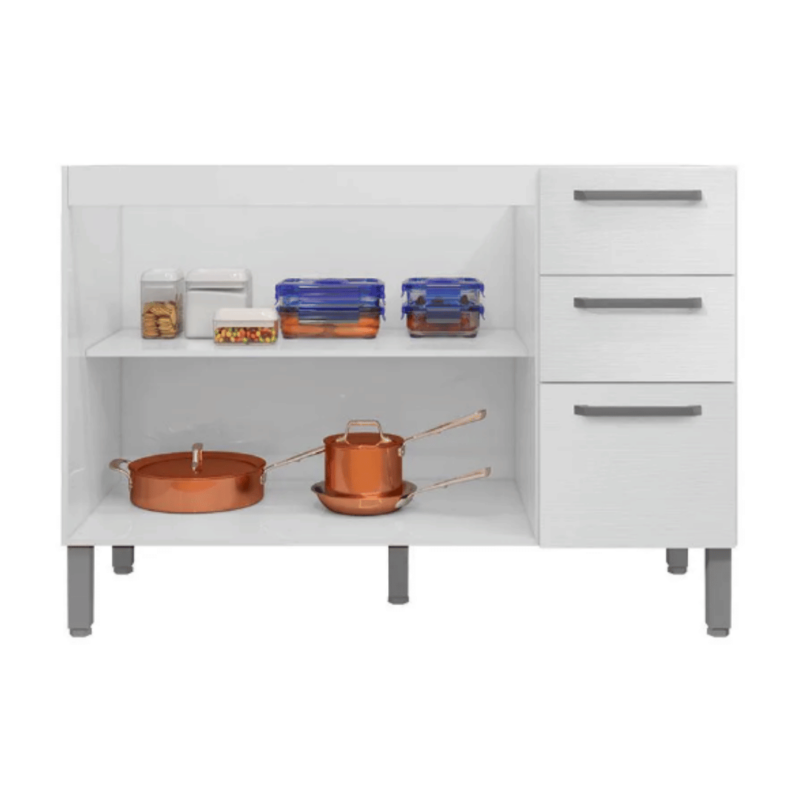 Harbuck Kitchen Counter - Contemporary Design, Ample Storage, and Durable Construction for a Stylish Kitchen Upgrade.