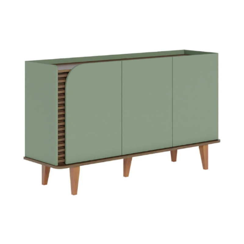 Jarrel Buffet Cabinet: Modern Design with Ample Storage for Dining Room Elegance.