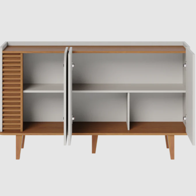 Jarrel Buffet Cabinet: Modern Design with Ample Storage for Dining Room Elegance.