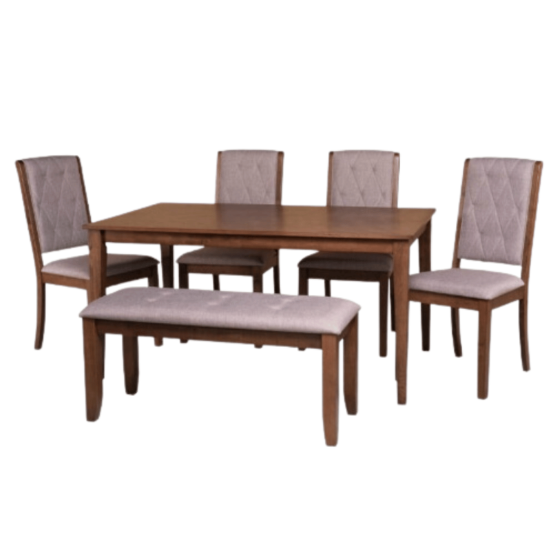 Vega Dining Set with Bench - Modern and Stylish Dining Furniture