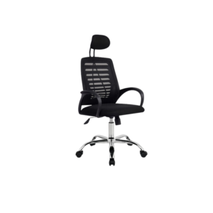 800-M Managerial Office Chair with Mesh Headrest - Ergonomic, adjustable, and stylish office chair from Empty Space for maximum comfort and support.