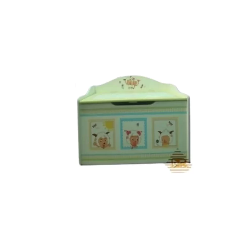 Kids Toys Chest Storage with a large compartment, child-safe design, and playful colors for neat and organized play areas.